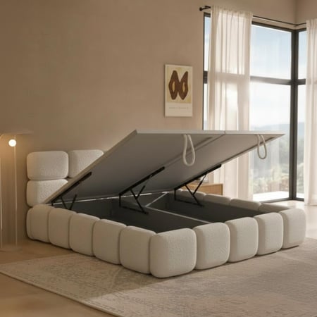 سرير تخزين -مفروشات سدير