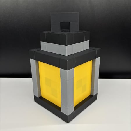 مصباح "فانوس ماينكرافت" (Minecraft Lantern)