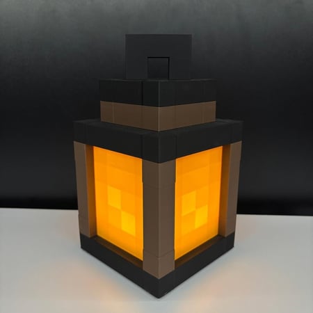 مصباح "فانوس ماينكرافت" (Minecraft Lantern)