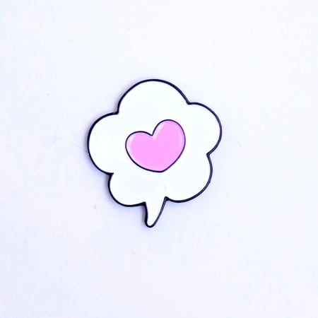 بروش-حب-الذات-و-الإعجاب-قلب-صغير-رمز-لطيفة-هدية-وردية-ملصقات-حديد-Love