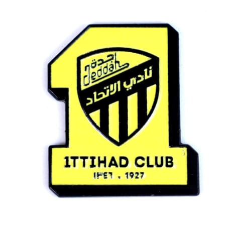 ملصق-فريق-نادي-الإتحاد-السعودي-الرياضي-العميد-ميدالية-كرة-قدم-ITTIHAD-