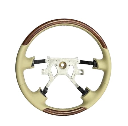 طارة باترول فتك 2005-2009 لون بيج تخشيب بني مطفي