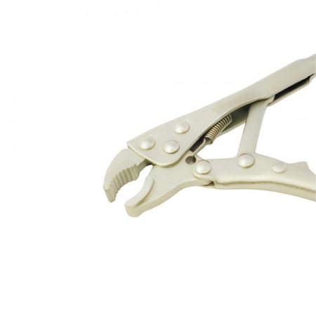 كماشة قفل الأنف الطويلة والمنحنية مقاس 4 بوصات