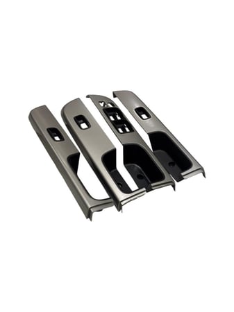 طقم ديكور سوتش قزاز فضي باترول صالون