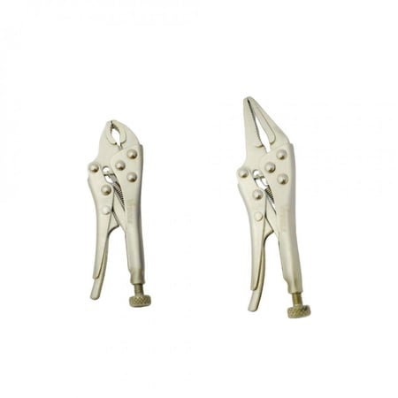 كماشة قفل الأنف الطويلة والمنحنية مقاس 4 بوصات