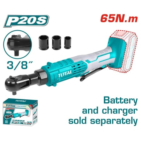 يد اتوماتيك بطارية 65 نيوتن 20 فولت بدون بطارية TDRLI2060151 total tools
