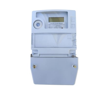 عداد كهرباء لقراءة الاستهلاك  إلكتروني ديجتال صناعة المانية 65 × 85 × 100 أمبير
