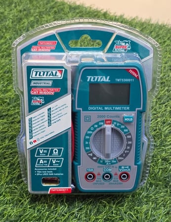 افو ملتي ميتر ديجيتال 600 فولت من توتال TMT5360011 total tools