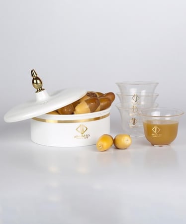 دلة المسافر - صانعة القهوة السعودية الكهربائية 400 مل