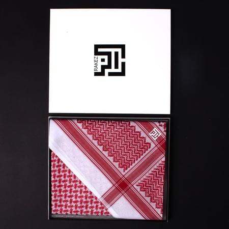 شماغ أحمر رجالي راكز