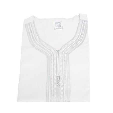 قميص مغربي صيفي رجالي - راكز كم طويل