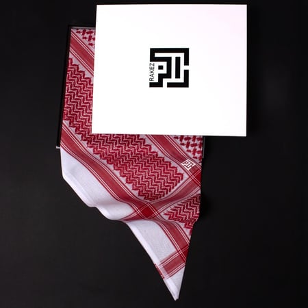 شماغ أحمر رجالي راكز