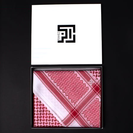 شماغ أحمر رجالي راكز