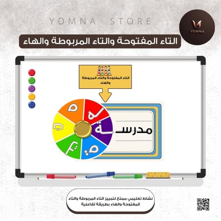 عجلة التاء المفتوحة والمربوطة والهاء