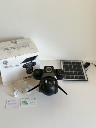 كاميرا مراقبة بالطاقة الشمسية – ذاكرة 32GB