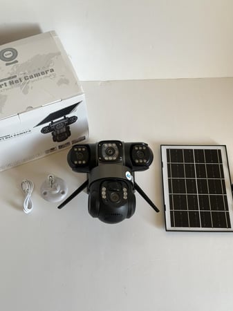كاميرا مراقبة بالطاقة الشمسية – ذاكرة 32GB