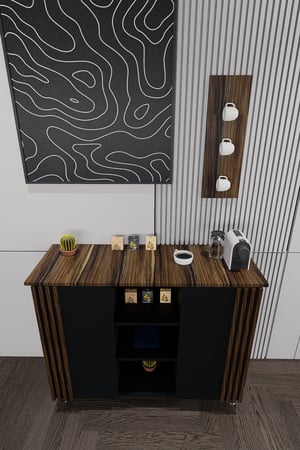 دولاب ركن القهوة