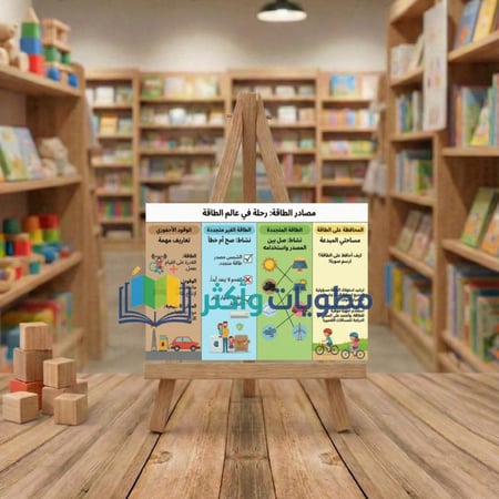 مطوية مصادر الطاقة علوم خامس ابتدائي