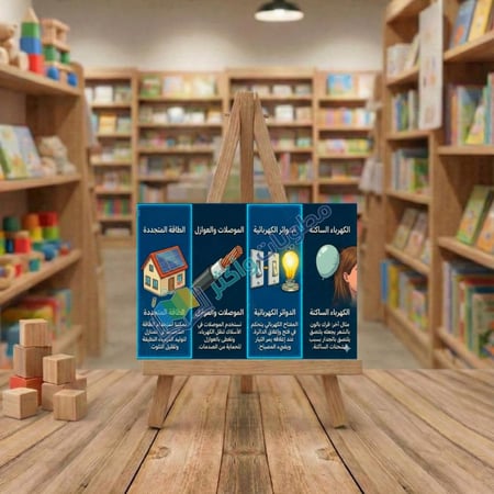 مطوية استكشاف الكهرباء علوم صف ثاني ابتدائي pdf