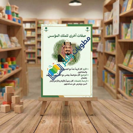 إنجاز مشروعي لغتي ثالث المؤسس الملك عبدالعزيز بن عبدالرحمن PDF