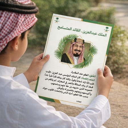 إنجاز مشروعي لغتي ثالث المؤسس الملك عبدالعزيز بن عبدالرحمن PDF