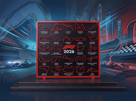 لوحة حلبات F1 موسم 2026