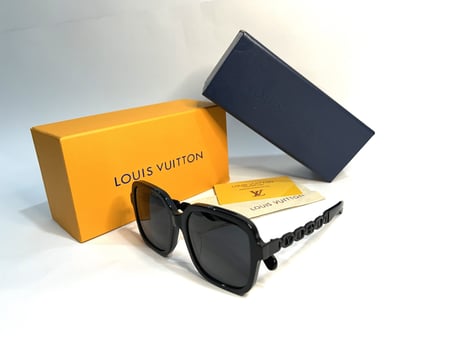 نظارة شمسية لويس فيتون (Louis Vuitton) أسود