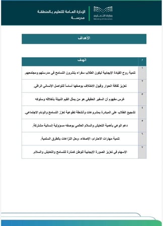 اليوم العالمي للتسامح ( متوسط )