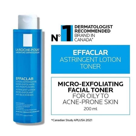 لاروش بوزيه ايفاكلار 200 مل لوشن غسول التقشير الدقيق القوي