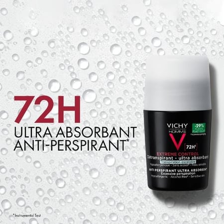 فيشي مزيل عرق رول 50 مل 72 ساعه مضاد للتعرق للرجال