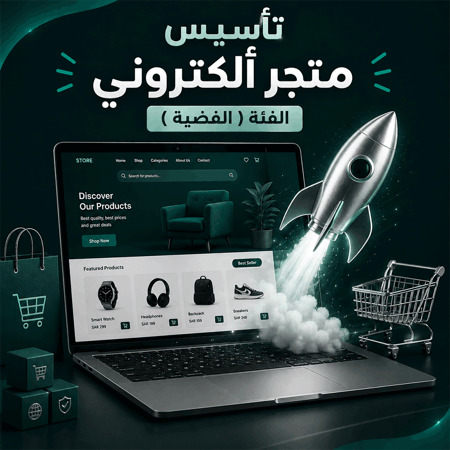 تأسيس متجر ألكتروني الفئة ( الفضية )