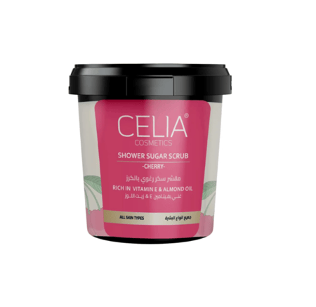 سيليا | مقشر سكر رغوي بالكرز 600 غرام