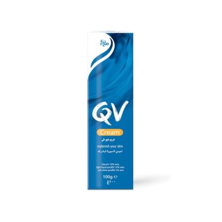 كيو في | كريم مرطب للبشرة 100 جرام