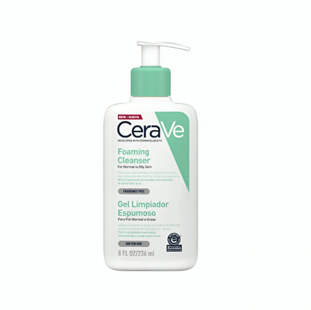 سيرافي | منظف ​​رغوي للبشرة العادية إلى الدهنية 236 مل