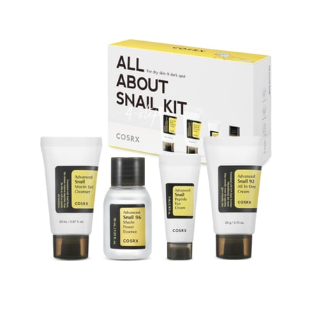 كوسركس | مجموعة الحلزون باحجام تجريبية - 4 قطع