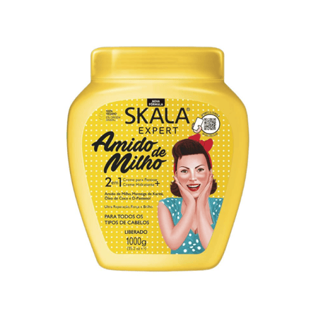 سكالا | كريم معالج بالنشا لترطيب وإصلاح الشعر 1كجم