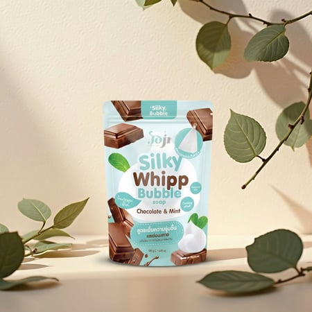 صابون بخلاصة الشوكلاتة والنعناع