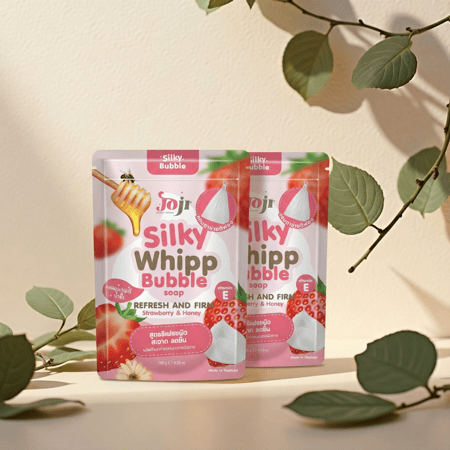 صابونة الانتعاش بالفراولة والعسل