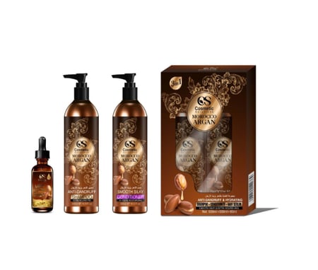 مجموعة العناية بالشعر بزيت الارغان