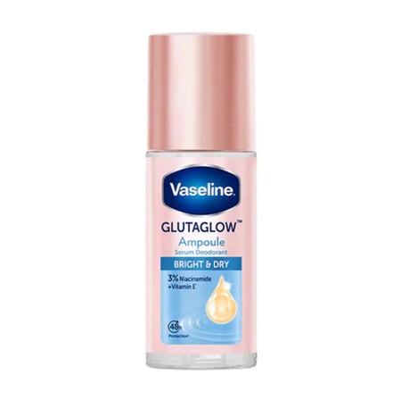 فازلين | مزيل العرق التايلندي جلوتا جلو بالنياسيناميد برايت اند دراي 45مل