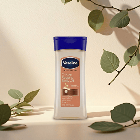 فازلين زيت الجسم بزبدة الكاكاو