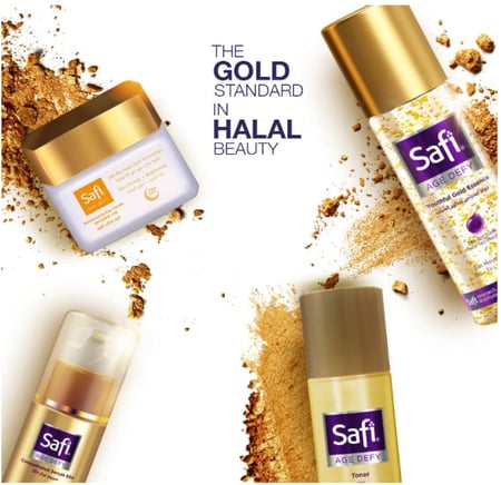 صافي | كريم أساس Age Defy Youthful بالذهب النانوي 24K – ترطيب 24 ساعة، 100 مل