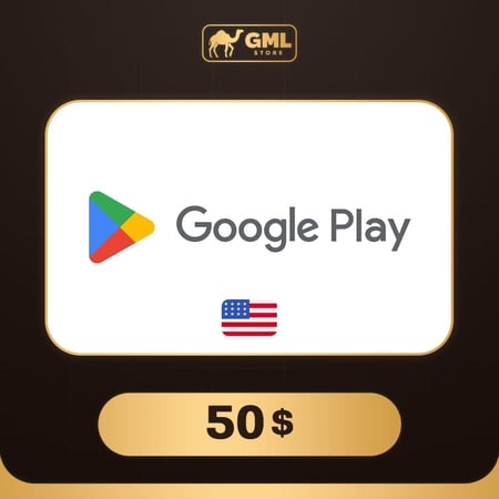 قوقل بلاي امريكي 50 دولار | Google Play