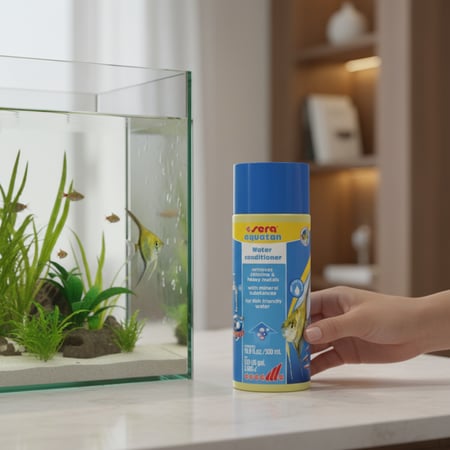 Sera Aquatan – معالج مياه للأسماك.