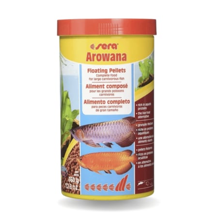 غذاء متكامل لأسماك الأروانا الكبيرة — سيرا