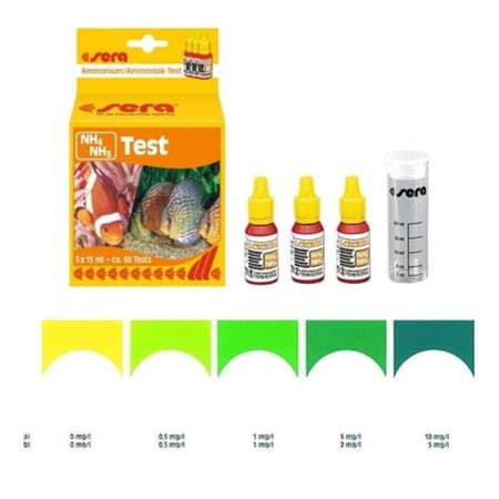 اختبار الأمونيا — سيرا NH₄/NH₃
