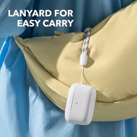 سماعة اذن لاسلكية مقاومة للماء من شركة soundcore ( أنكر ) - اللون الأبيض