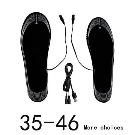 فرشات أحذية حرارية USB - مقاس M (EU 35–40)