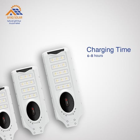 كشاف شمسي LED 400W مع حساس حركة