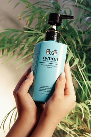 زيت الفلامنجو الطبيعي لترطيب الجسم